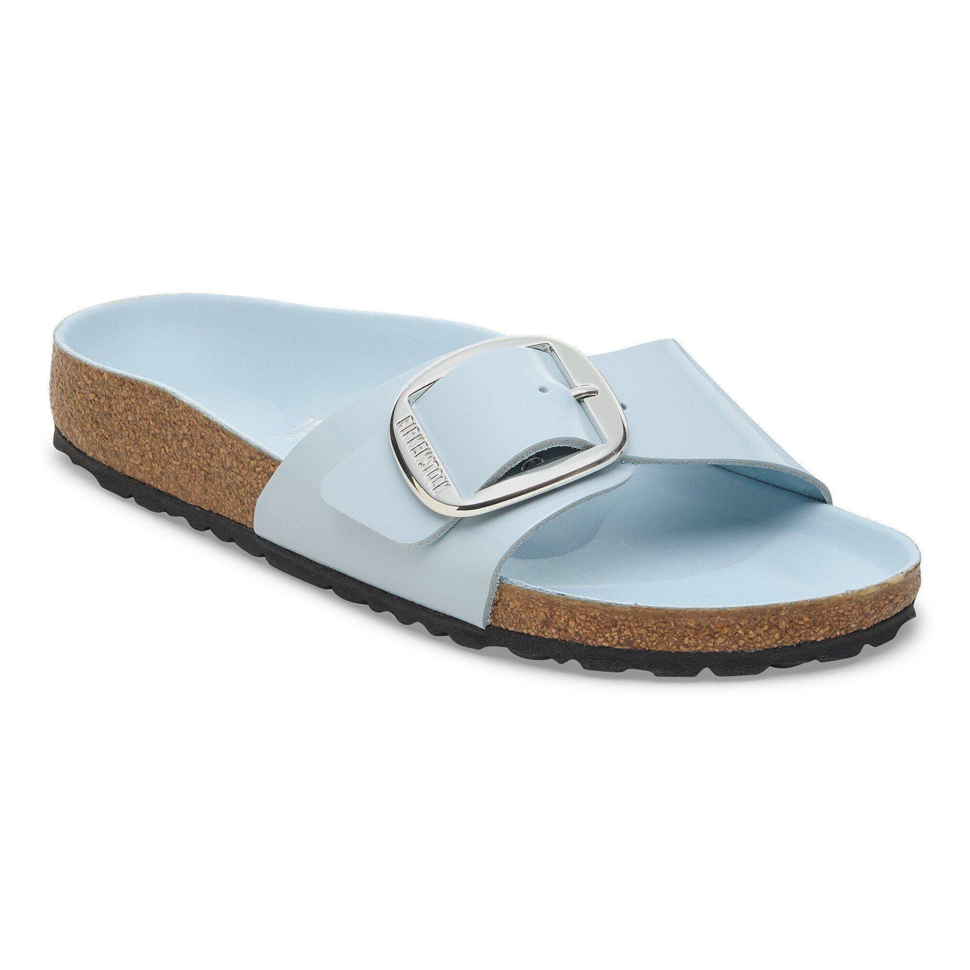 Madrid Big Buckle Natural Leather Patent Product Image