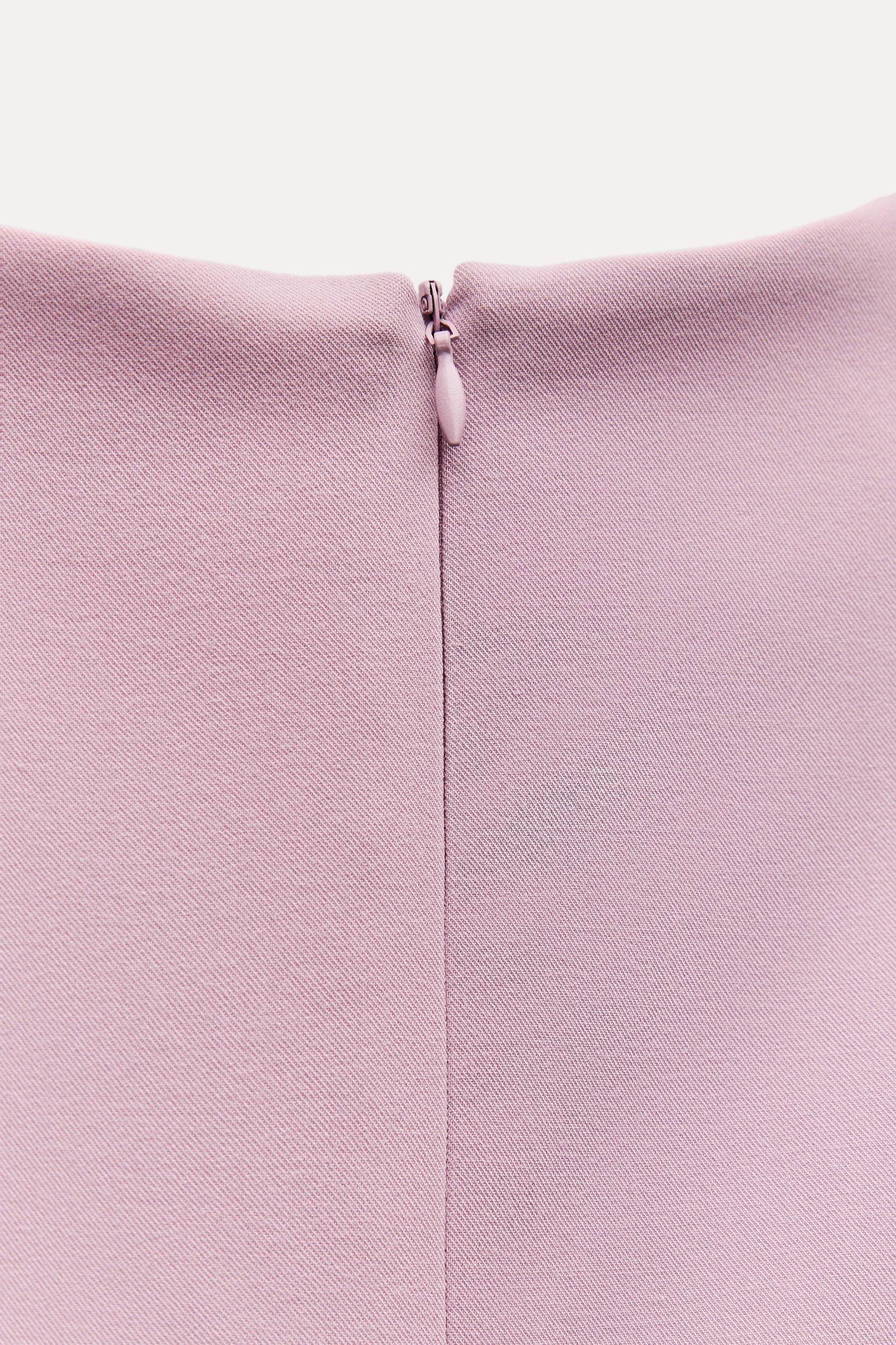 SHORT PLEATED DRESS Product Image