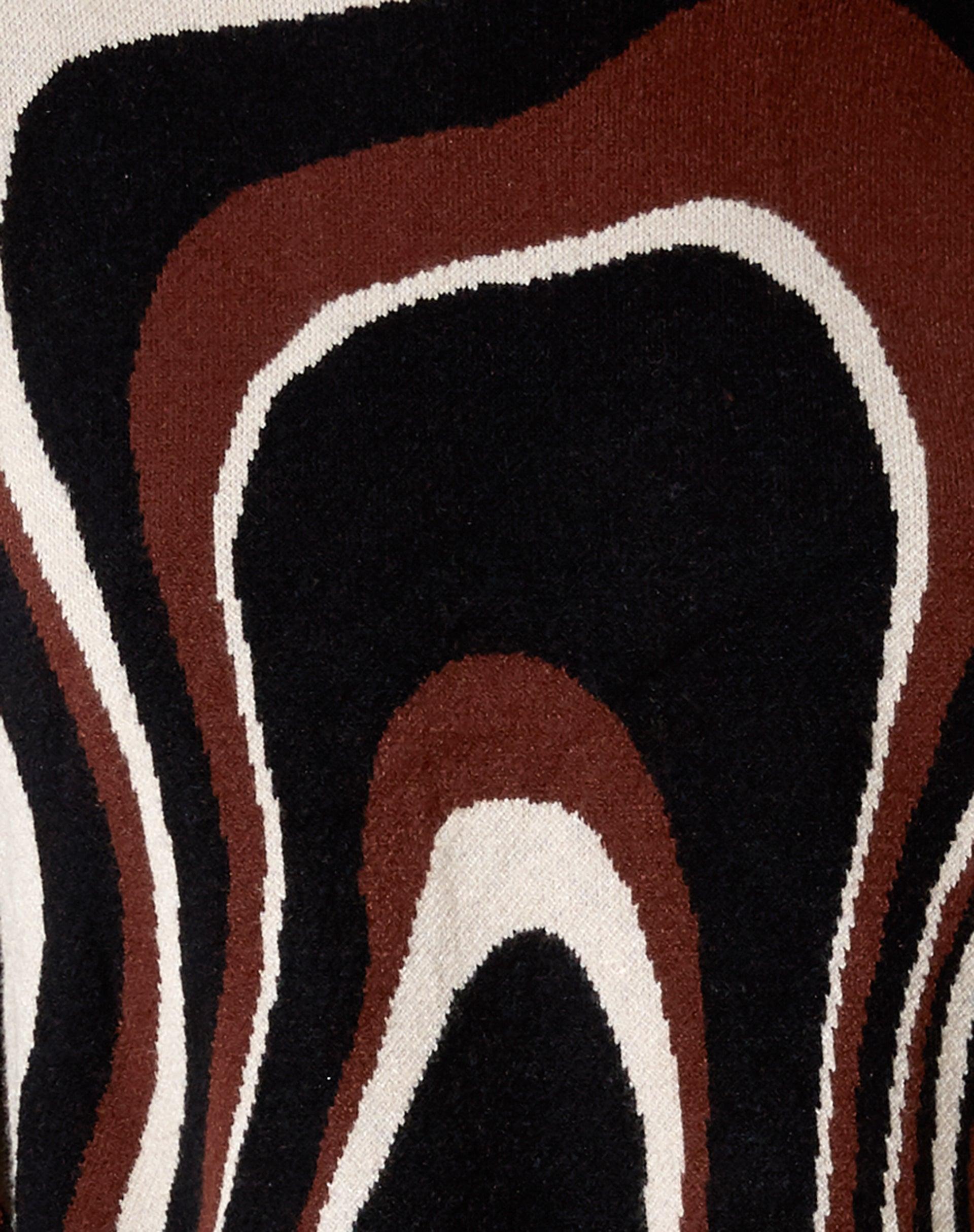 Mably Jumper in Mega Ripple Brown Product Image