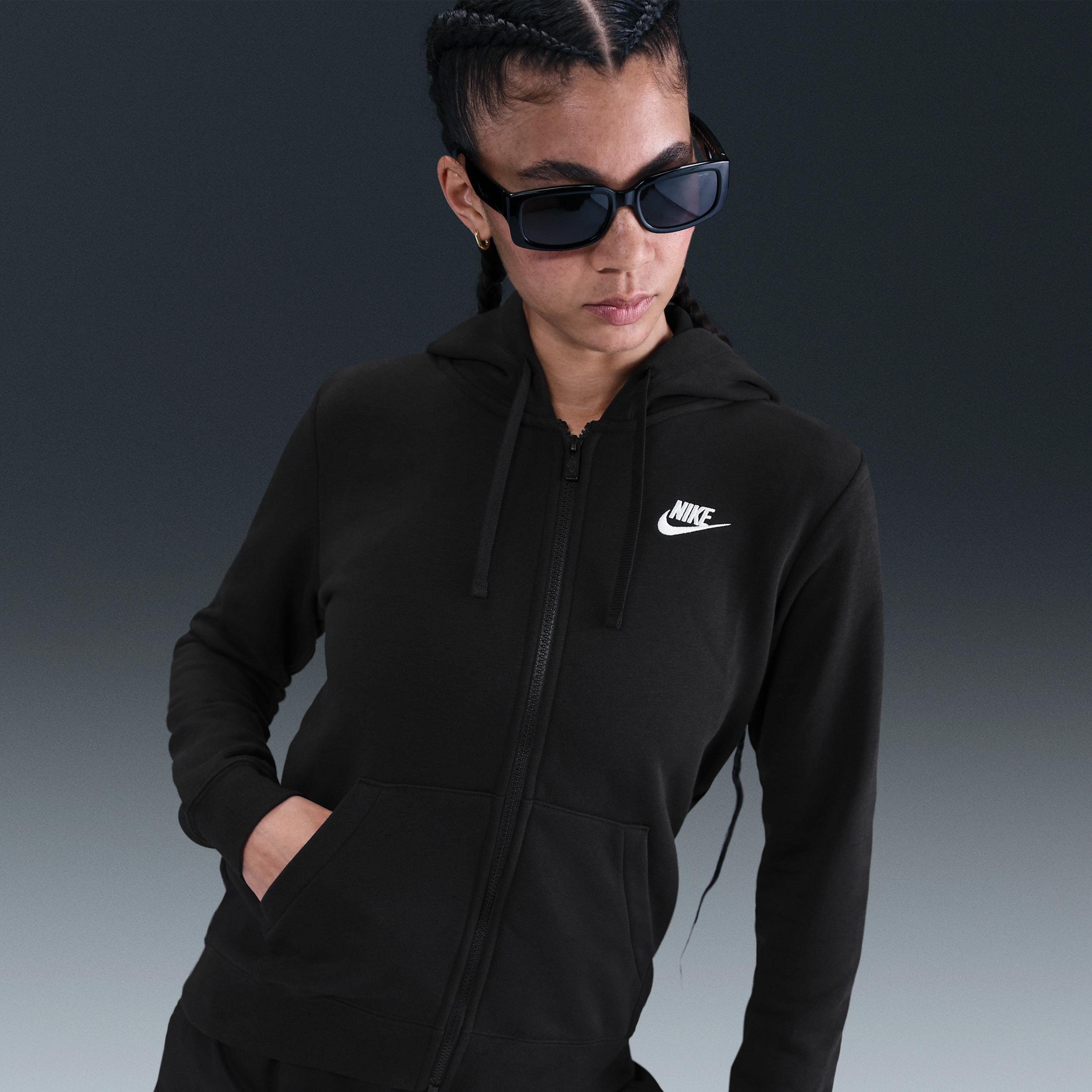 Women's Nike Sportswear Club Fleece Full-Zip Hoodie Product Image