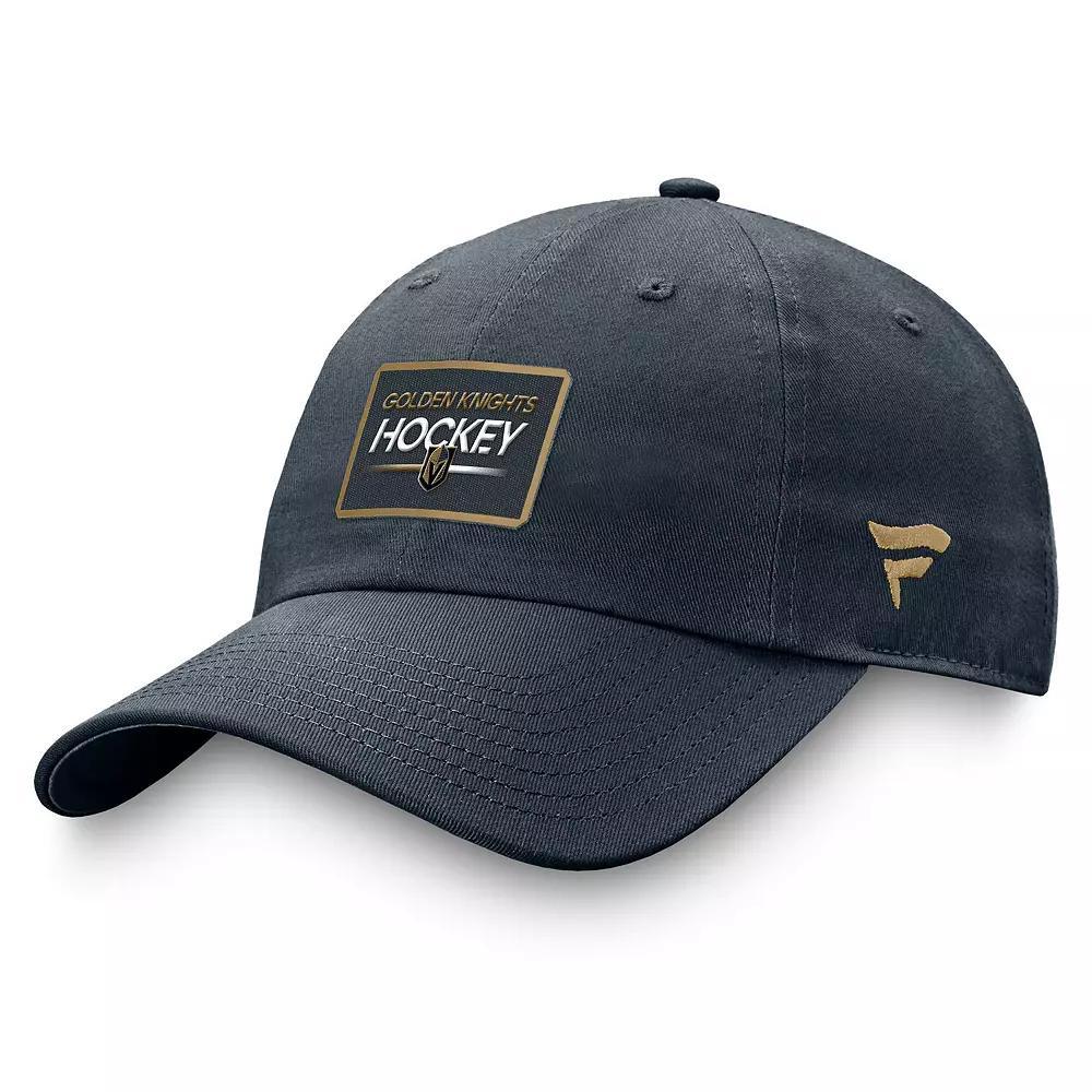 Womens Fanatics Branded Charcoal Vegas Golden Knights Authentic Pro Rink Adjustable Hat Product Image