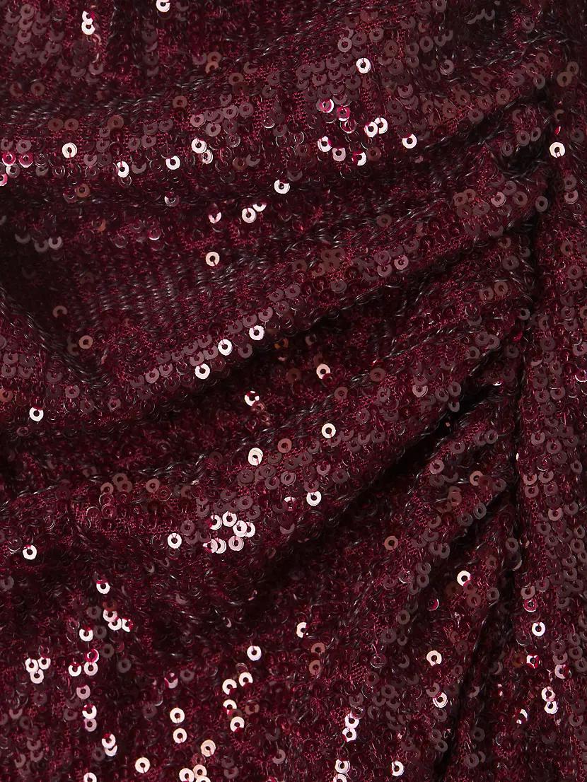 Social Occasion Asymmetric Sequined Gown Product Image