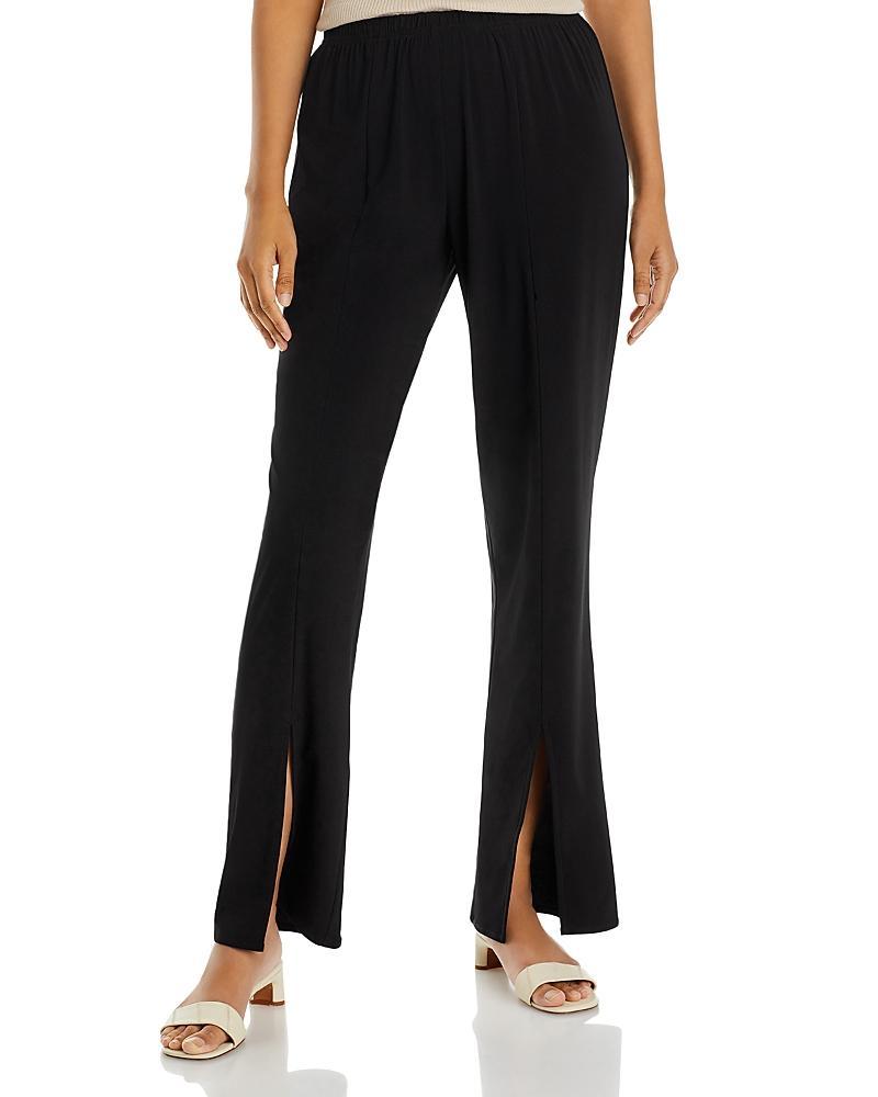 Caroline Rose Stretch Knit Split Hem Pull Product Image