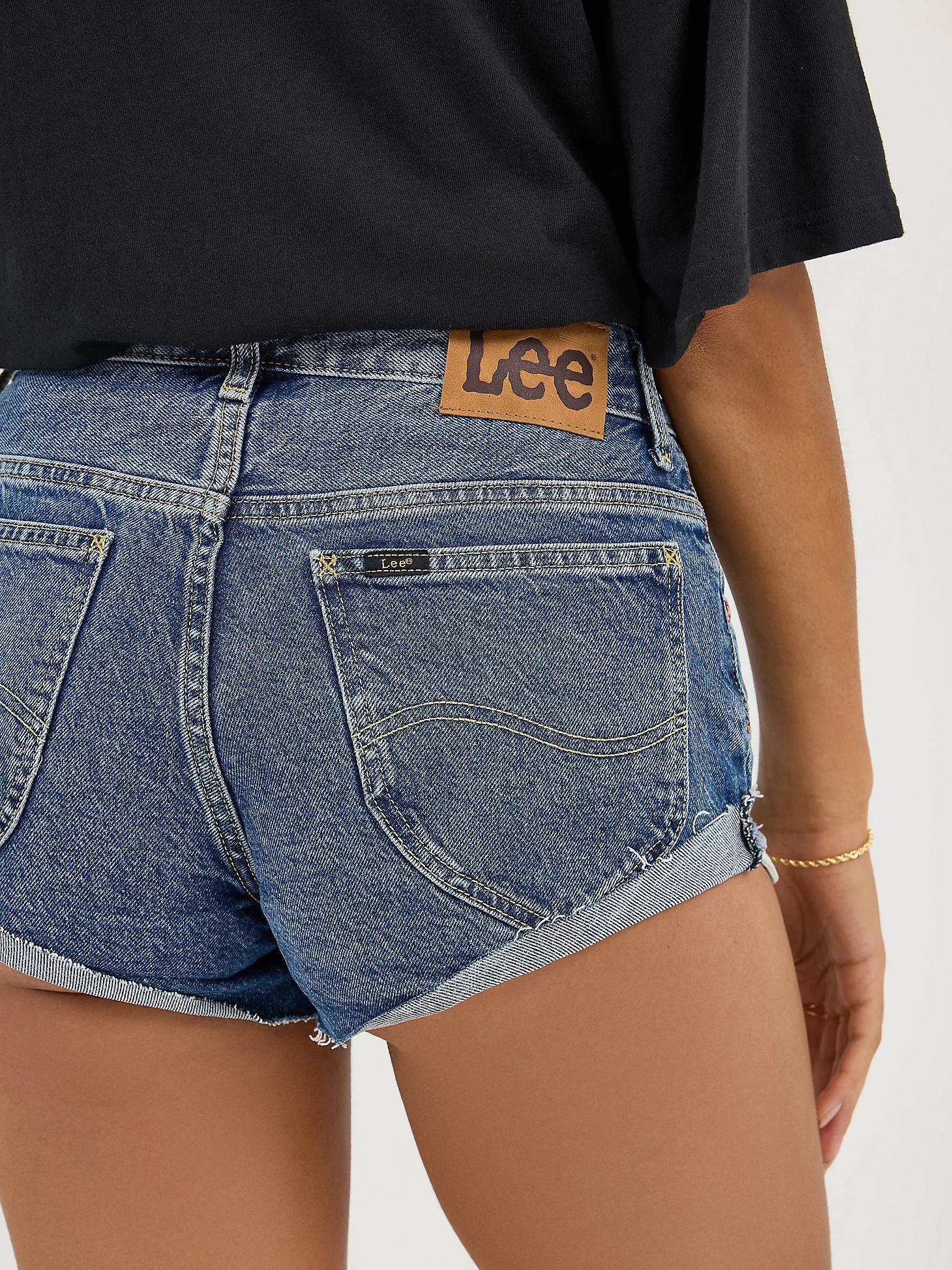 Women's Classic Cut Off Rider™ Shorty Short | Women's Shorts | Lee® Product Image