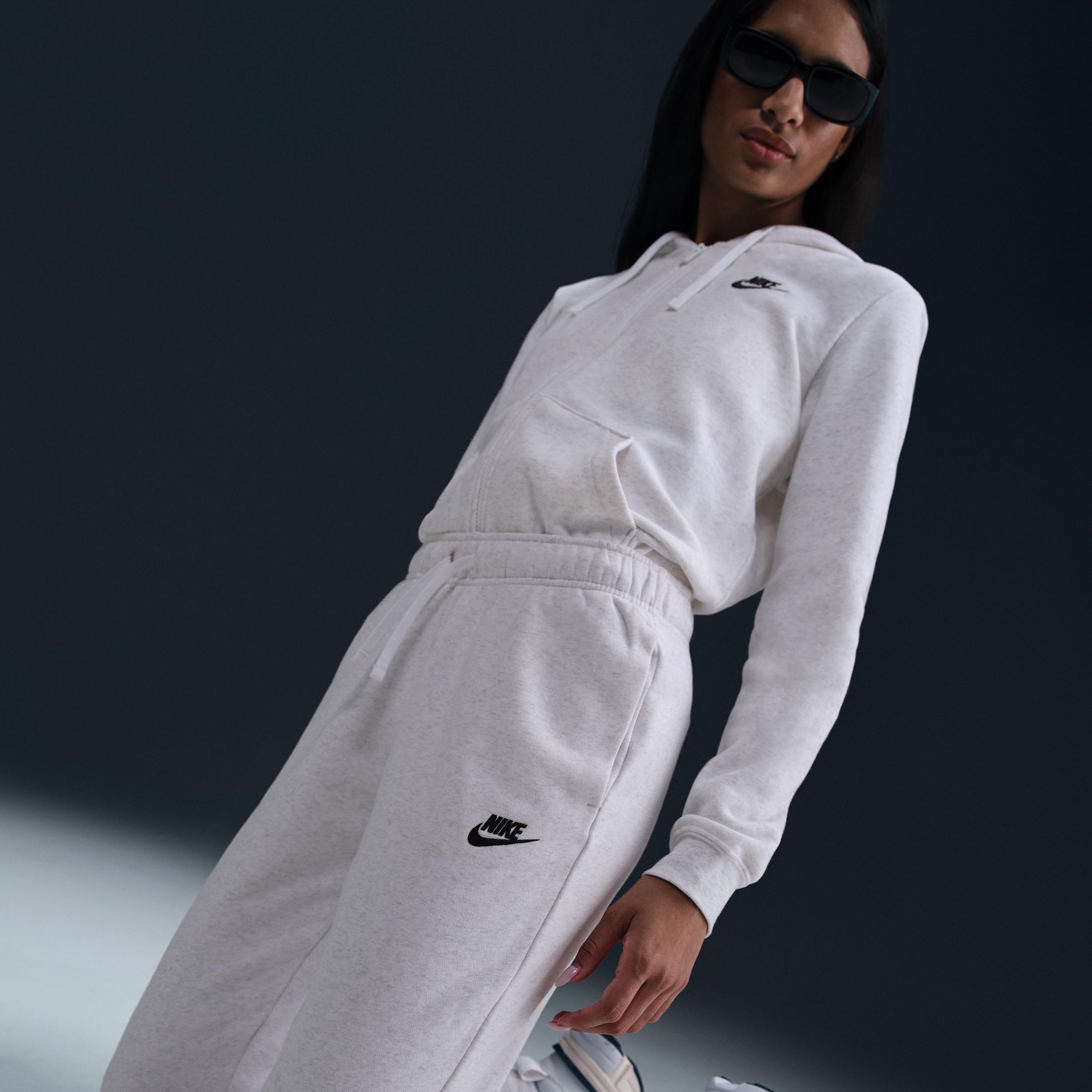 Women's Nike Sportswear Club Fleece Midrise Joggers, Size: Medium, Birch Grey Product Image