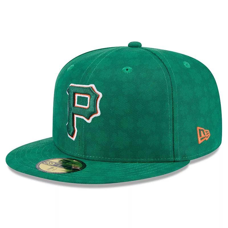 Men's New Era Red Cincinnati Reds Lava Highlighter Logo 59FIFTY Fitted Hat, Size: 7 1/8, Red Red Product Image