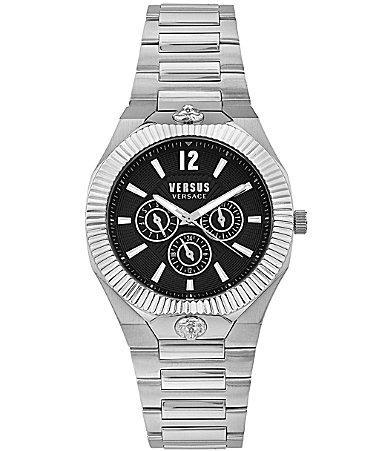 Versace Versus Versace Mens Echo Park Multifunction Two Tone Stainless Steel Bracelet Watch Product Image