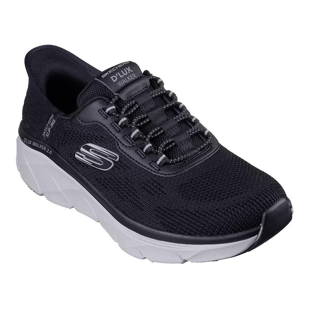 Skechers Hands Free Slip-ins® Relaxed Fit® D'Lux Walker 2.0 Rezinate Men's Shoes, Size: 8.5 XW, Brown Product Image