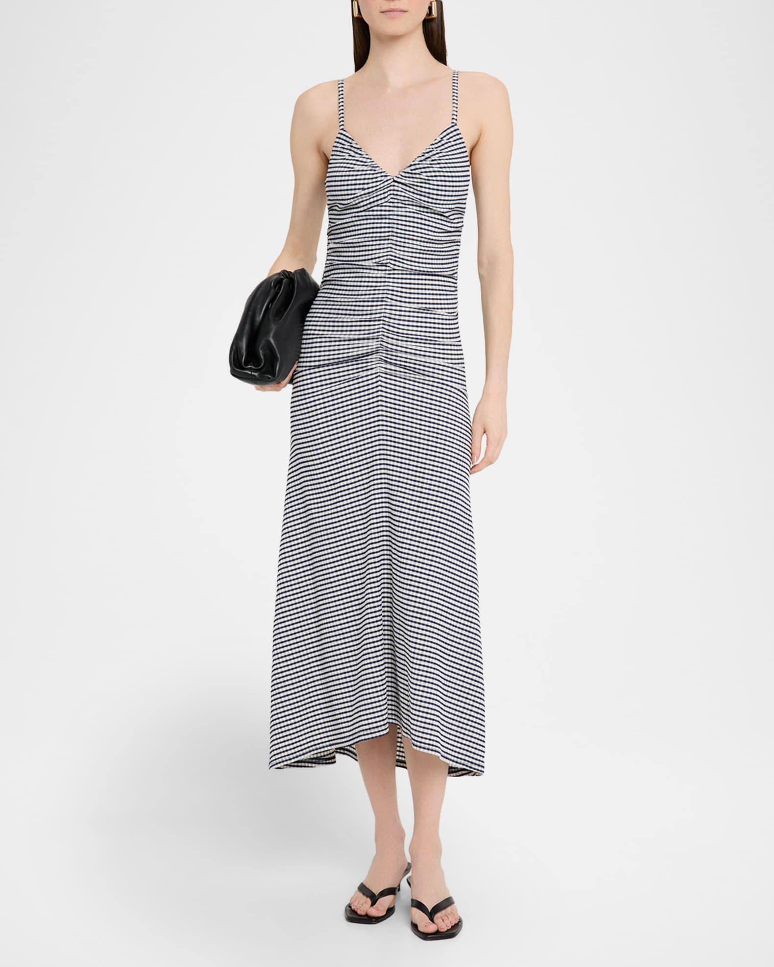 Mari Gingham Midi Dress Product Image