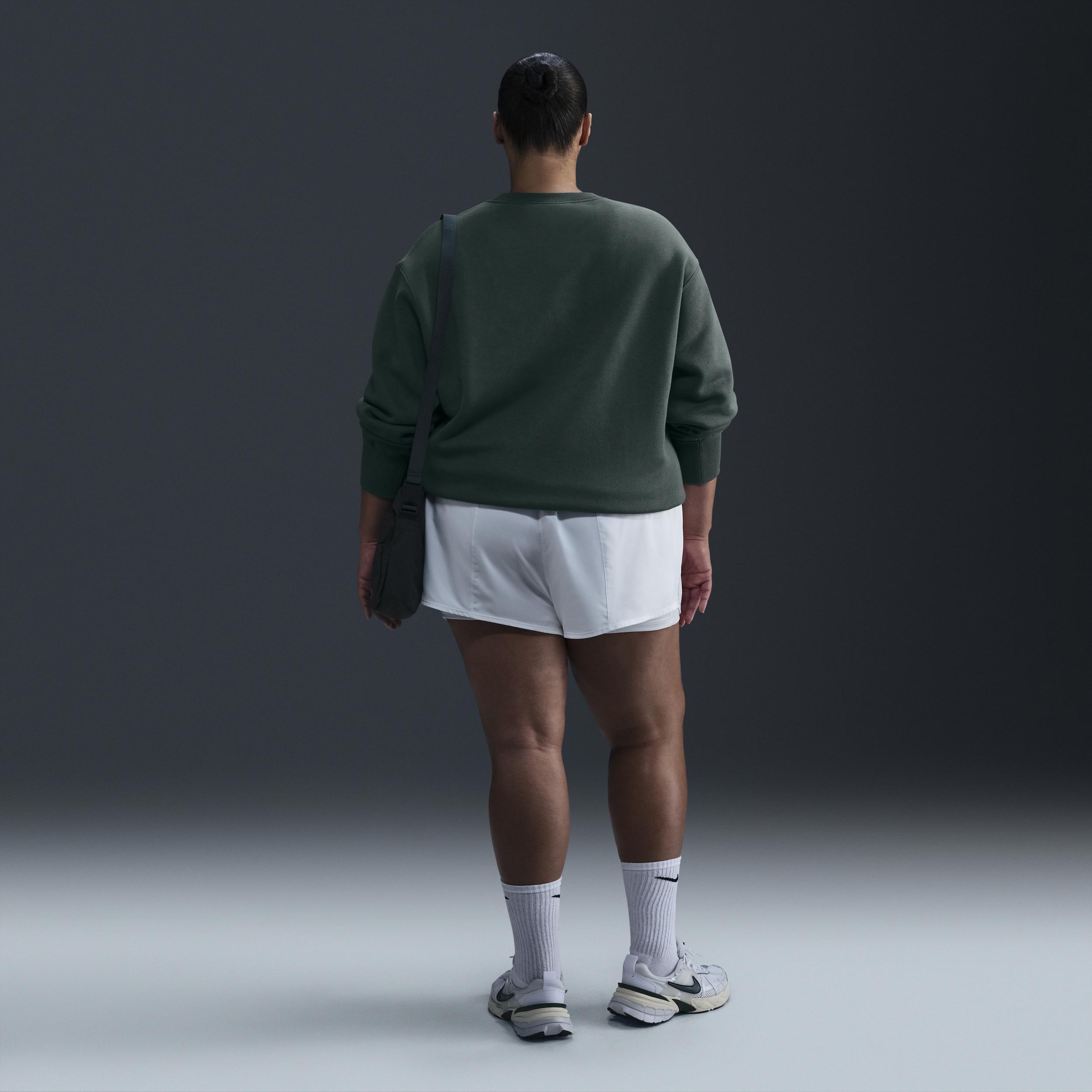 Women's Nike Sportswear Phoenix Fleece Oversized Crew-Neck Sweatshirt (Plus Size) Product Image