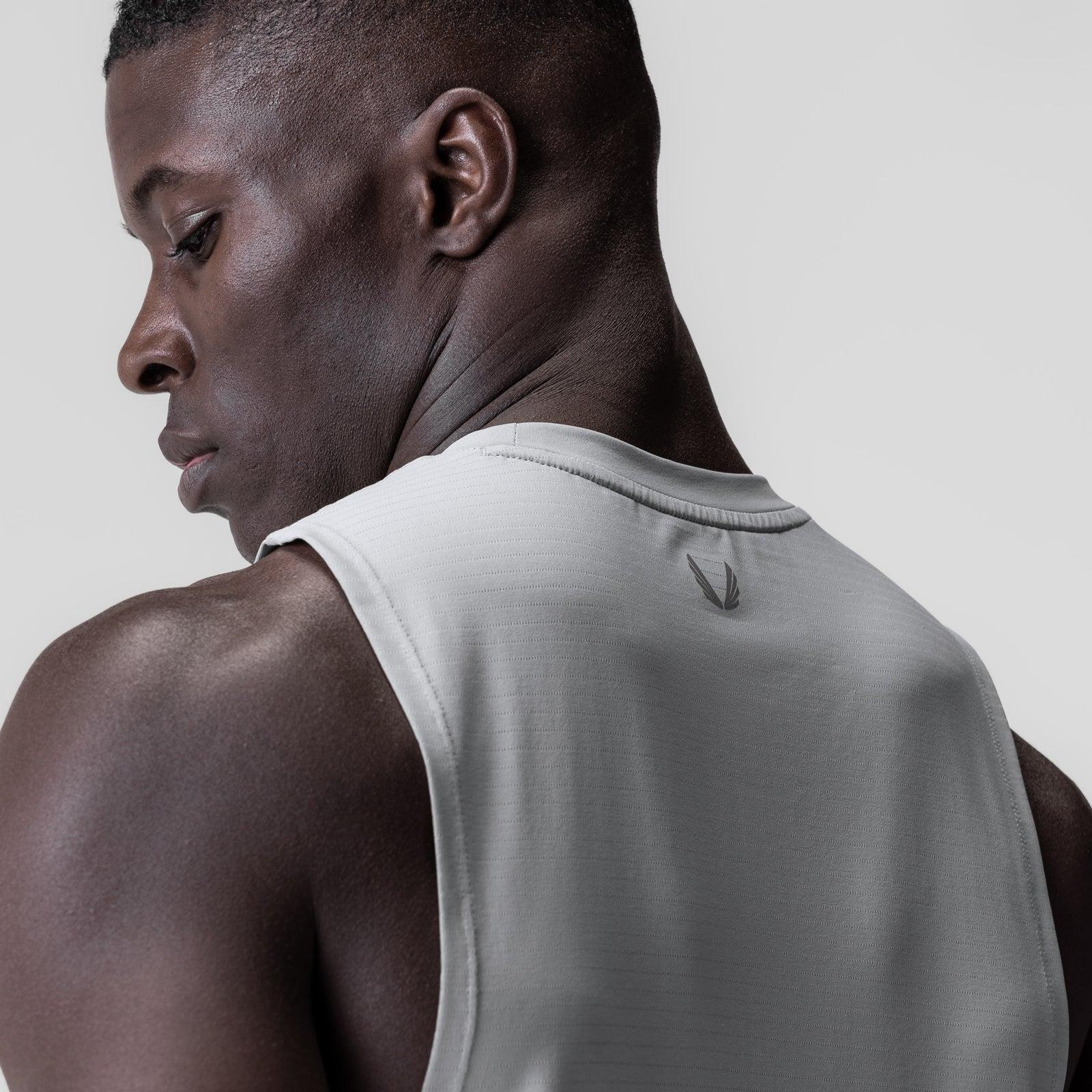 0837. 3D-Lite® 2.0 Lycra® Muscle Tank - Slate Grey "RP" Product Image
