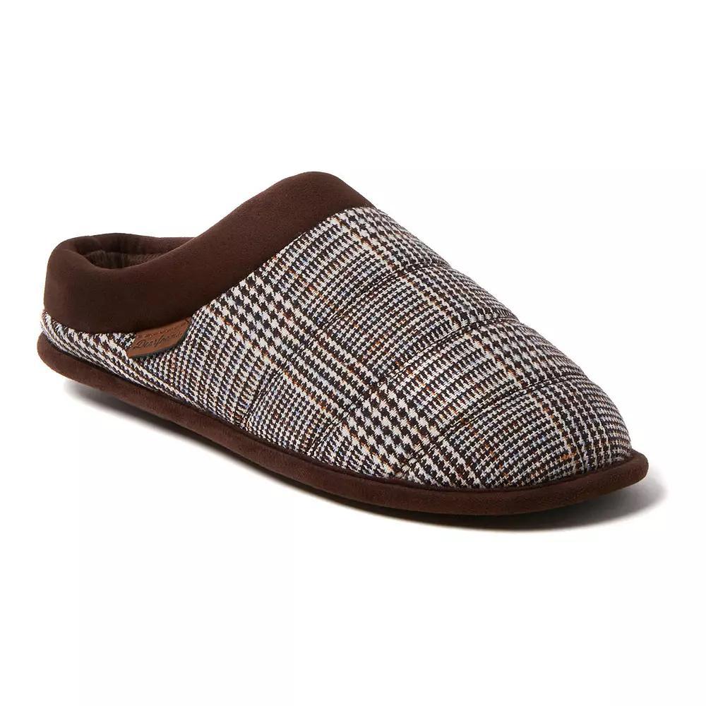Dearfoams Asher Men's Clog Slippers, Size: Large, Black Product Image