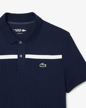 Ultra Dry Badge Accent Tennis Heritage Polo Shirt Product Image