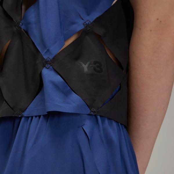adidas Y-3 Puzzle Top Dark Blue M Womens Product Image