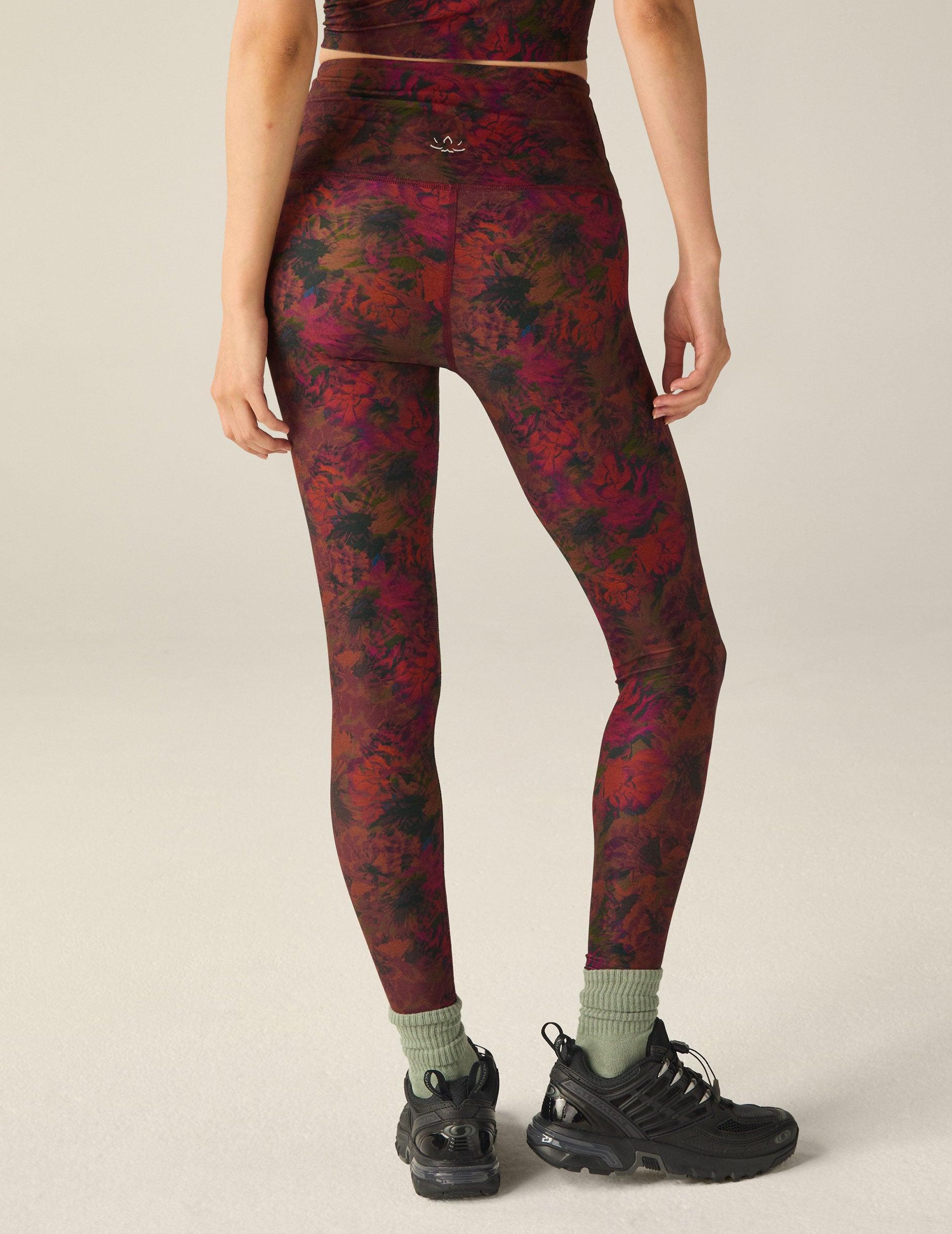 Midnight Floral SoftMark High Waisted Midi Legging Product Image