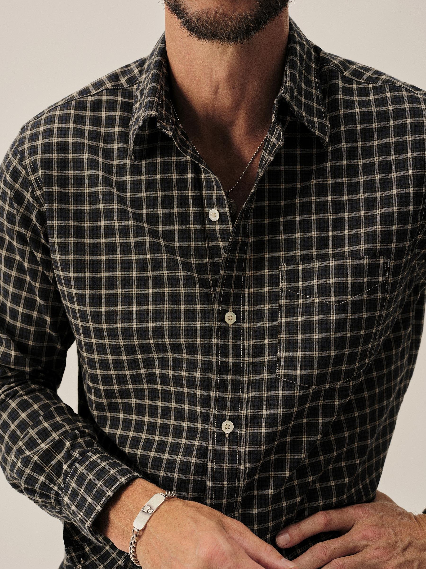 Felton Plaid Wornwell One Pocket Shirt Product Image