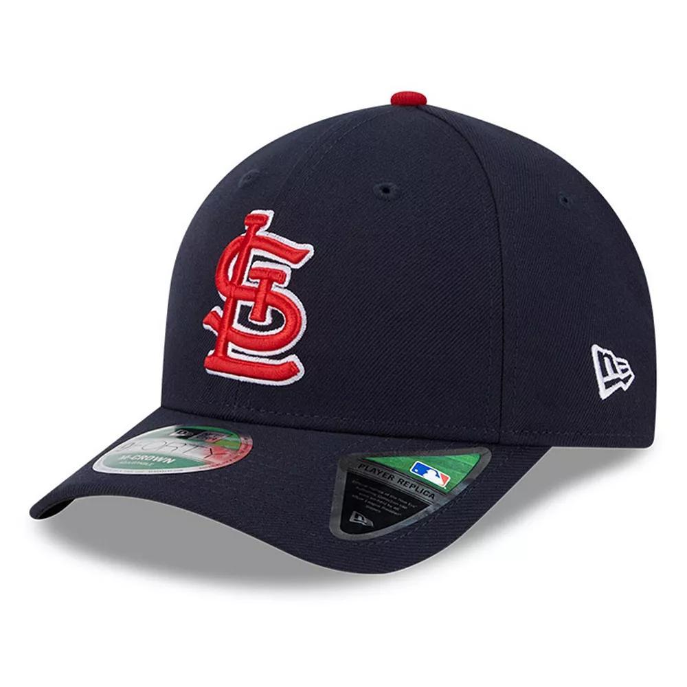 Men's New Era  Navy St. Louis Cardinals Player Replica 9FORTY Adjustable Hat, Blue Product Image