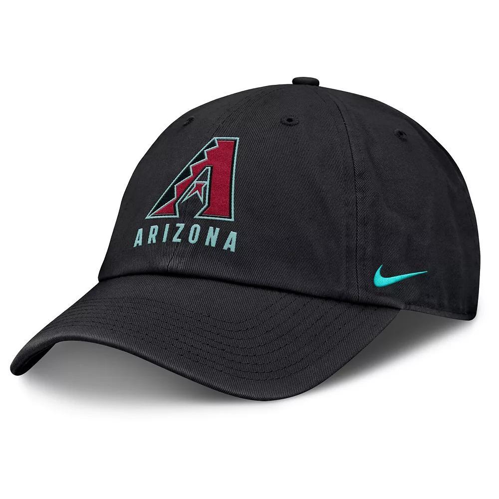 Men's Nike Black Arizona Diamondbacks Club Adjustable Hat, Size: Medium/Large Product Image