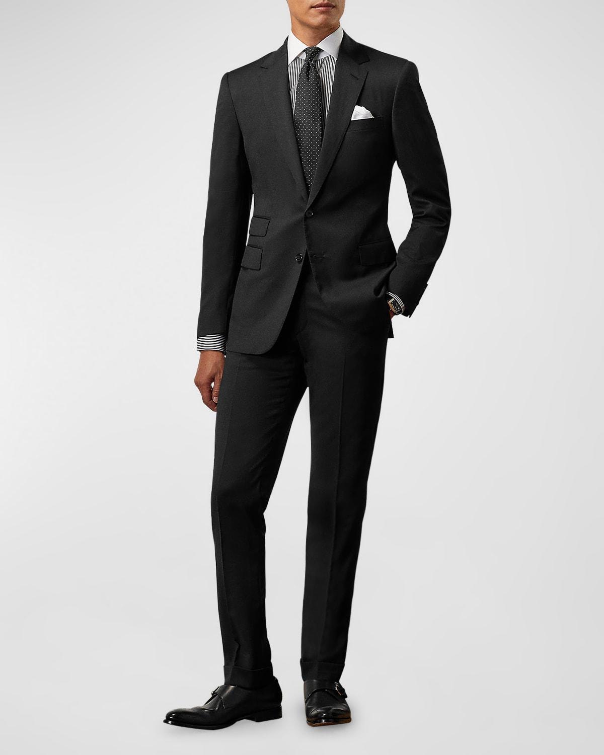 Mens Gregory Hand-Tailored Wool Serge Suit Product Image