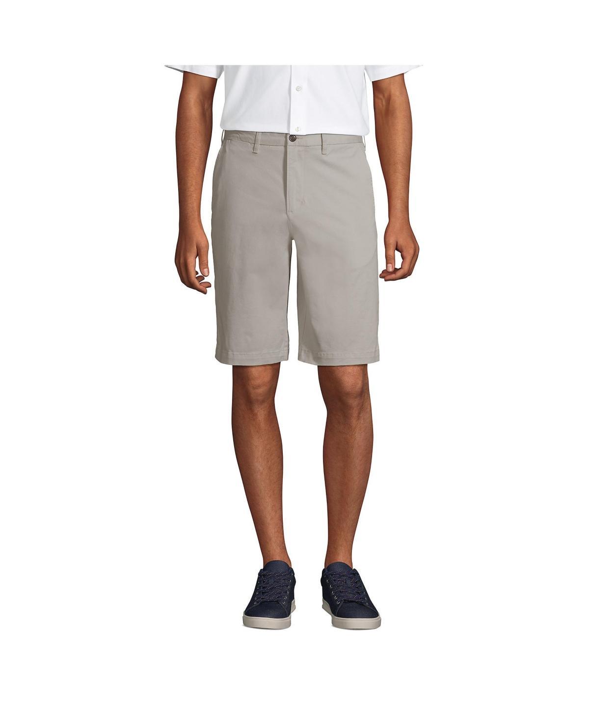 Men's Lands' End Traditional-Fit Comfort-First Knockabout 11-inch Chino Shorts, Size: 38, Green Product Image