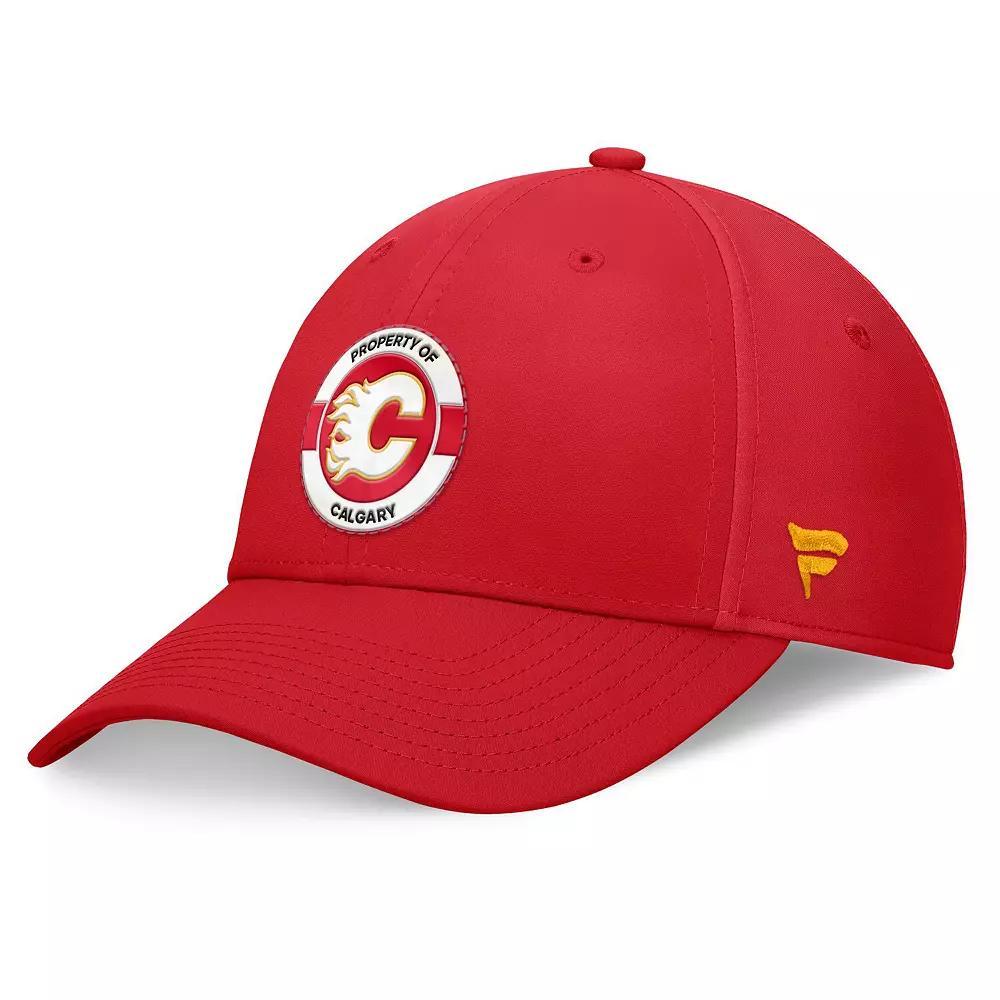 Men's Fanatics Red Calgary Flames Authentic Pro Training Camp Flex Hat, Size: Medium/Large, Flm Red Product Image