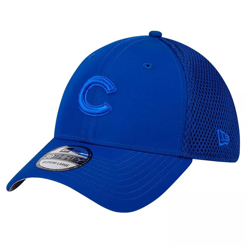 Men's New Era Royal Chicago Cubs Team Tone 39THIRTY Flex Hat, Size: Medium/Large, Blue Product Image