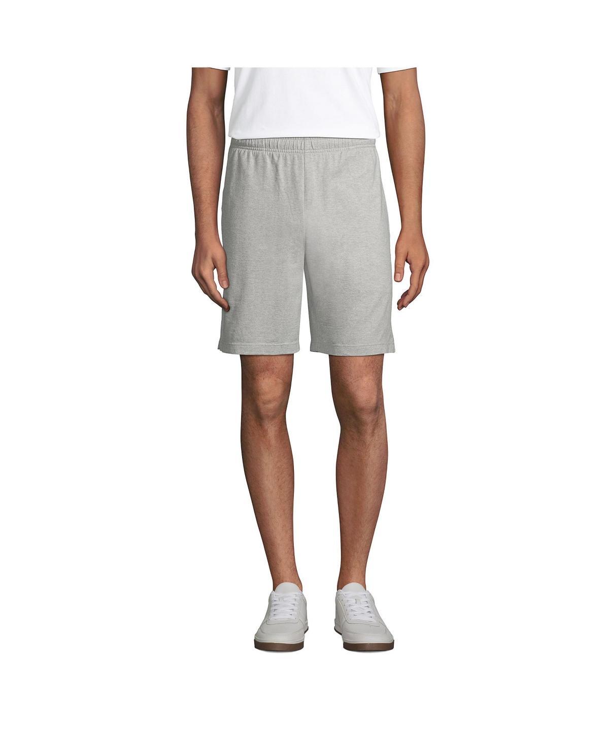 Big & Tall Lands' End Jersey Knit Shorts, Men's, Size: 2XB, Radiant Blue Product Image
