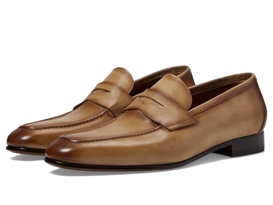 Ottone Leather Slide Bit Loafers Product Image