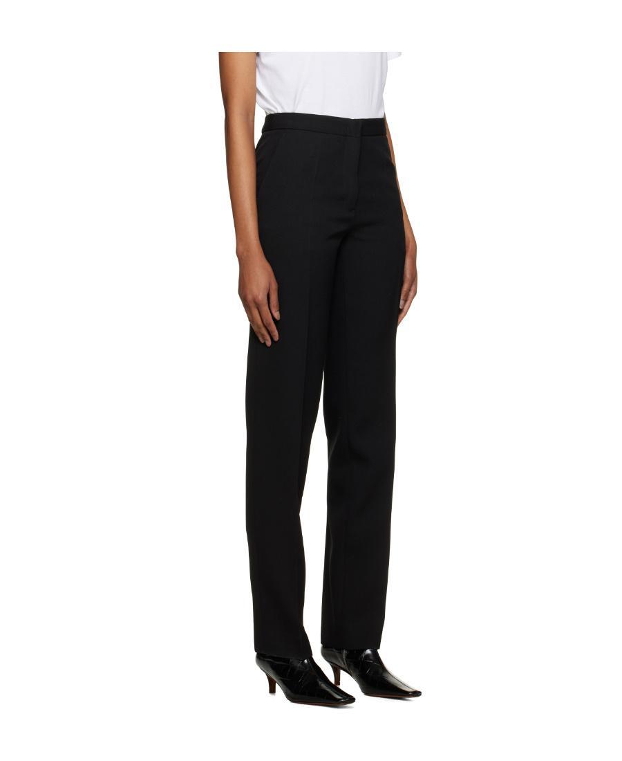 JIL SANDER Four-bag Pleated Casual Pants In Black Product Image