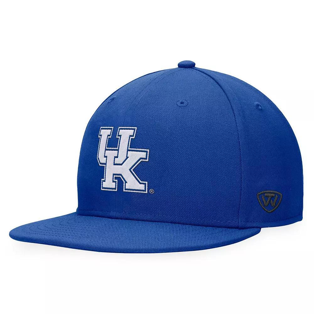 Men's Top of the World Royal Kentucky Wildcats Fitted Hat, Size: 7 1/2, Blue Product Image