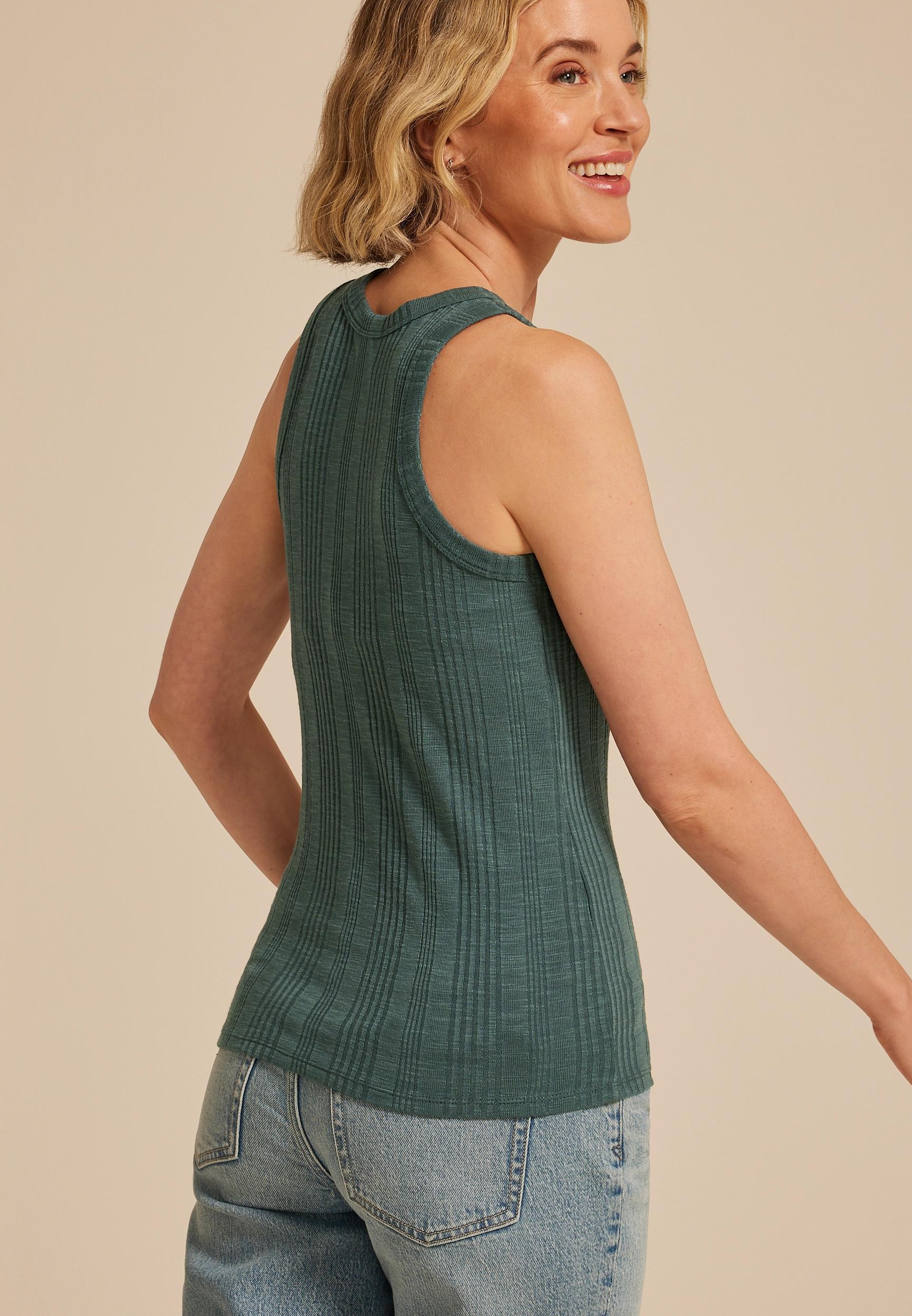 24/7 Highline Variegated Ribbed Tank Top Product Image