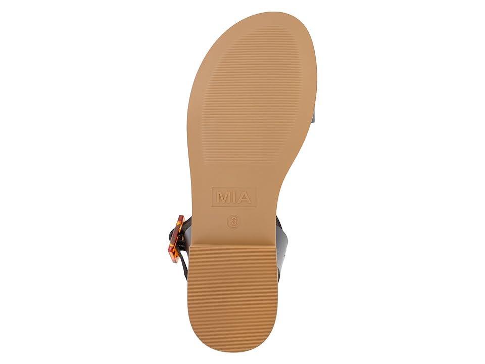 Mia Womens Peyton Round Toe Flat Sandals Product Image