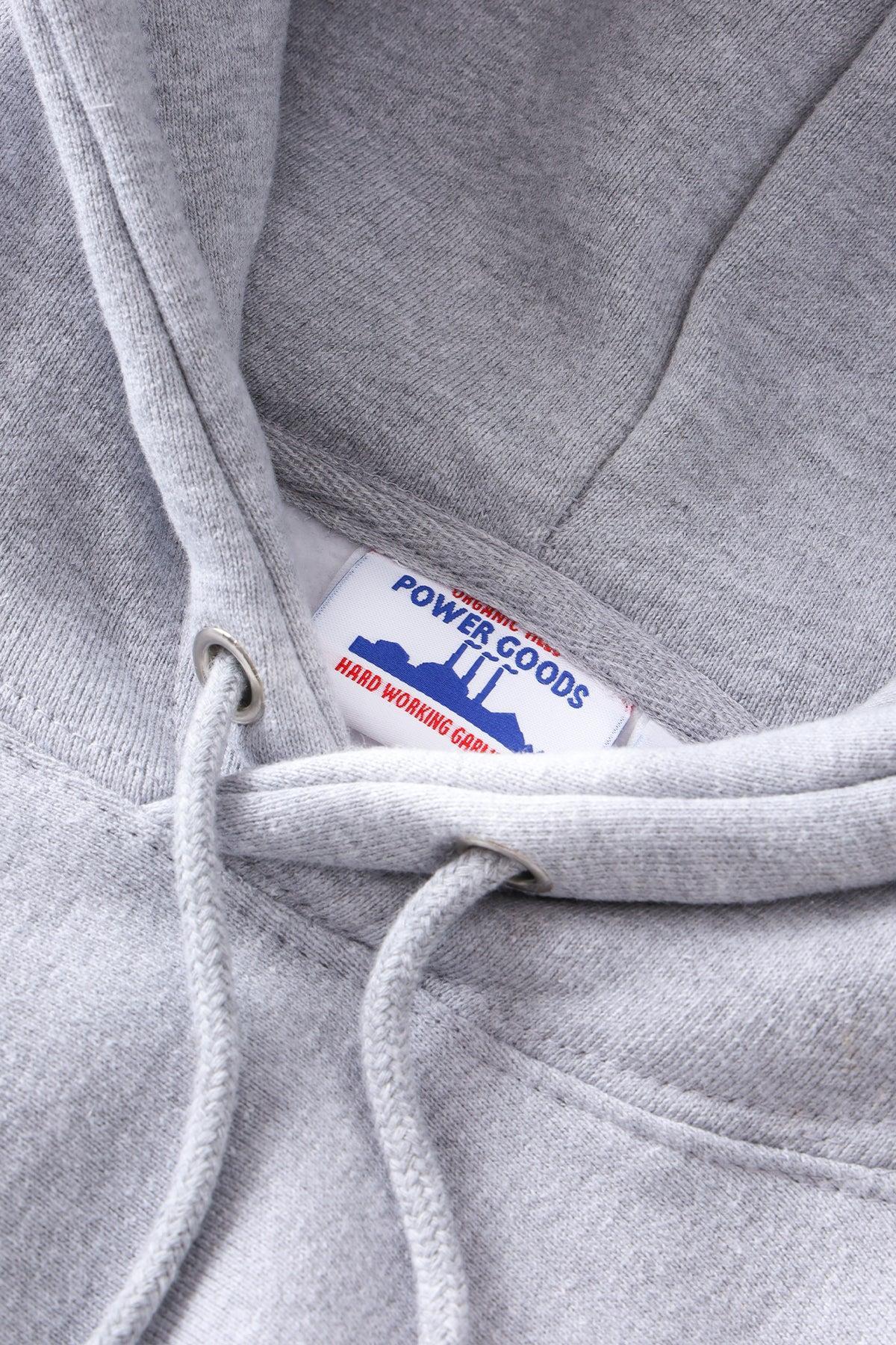 Power Goods - Super Weight Hoodie - Heather Grey Product Image