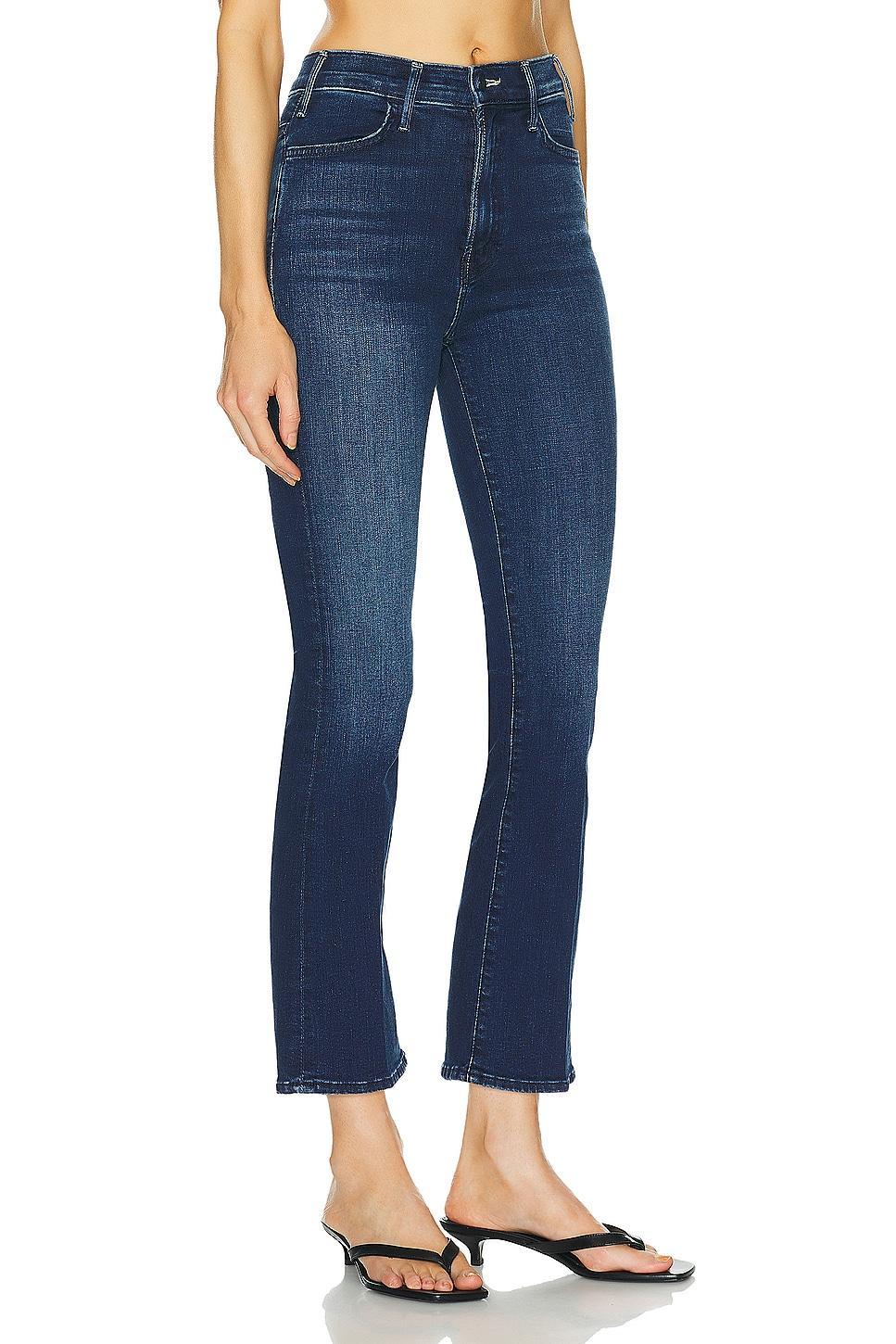Mother The Hustler High Rise Ankle Flare Jeans in Heirloom Product Image