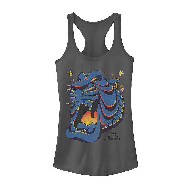 Disney's The Nightmare Before Christmas Jack Skellington Juniors' Ugly Pattern Tank Top, Girl's, Size: Small, Black Product Image