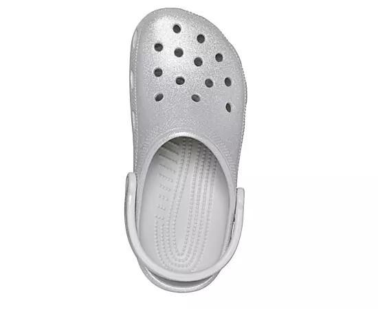 Crocs Womens Classic Glitter Clogs Product Image