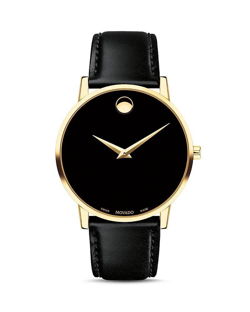Movado Museum Classic Yellow Gold-Tone Case Watch, 40mm Product Image