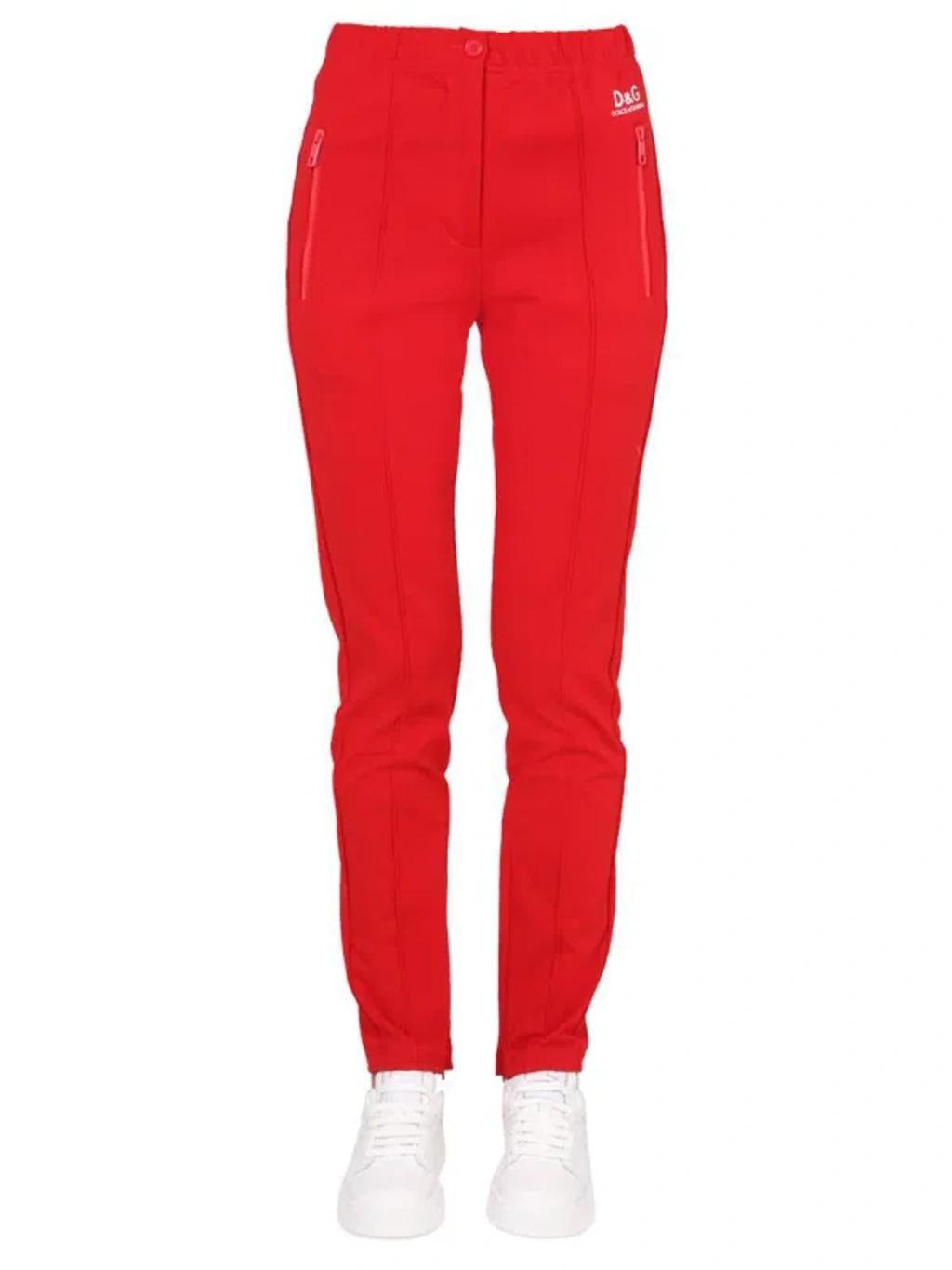DOLCE & GABBANA Pants In Red Product Image
