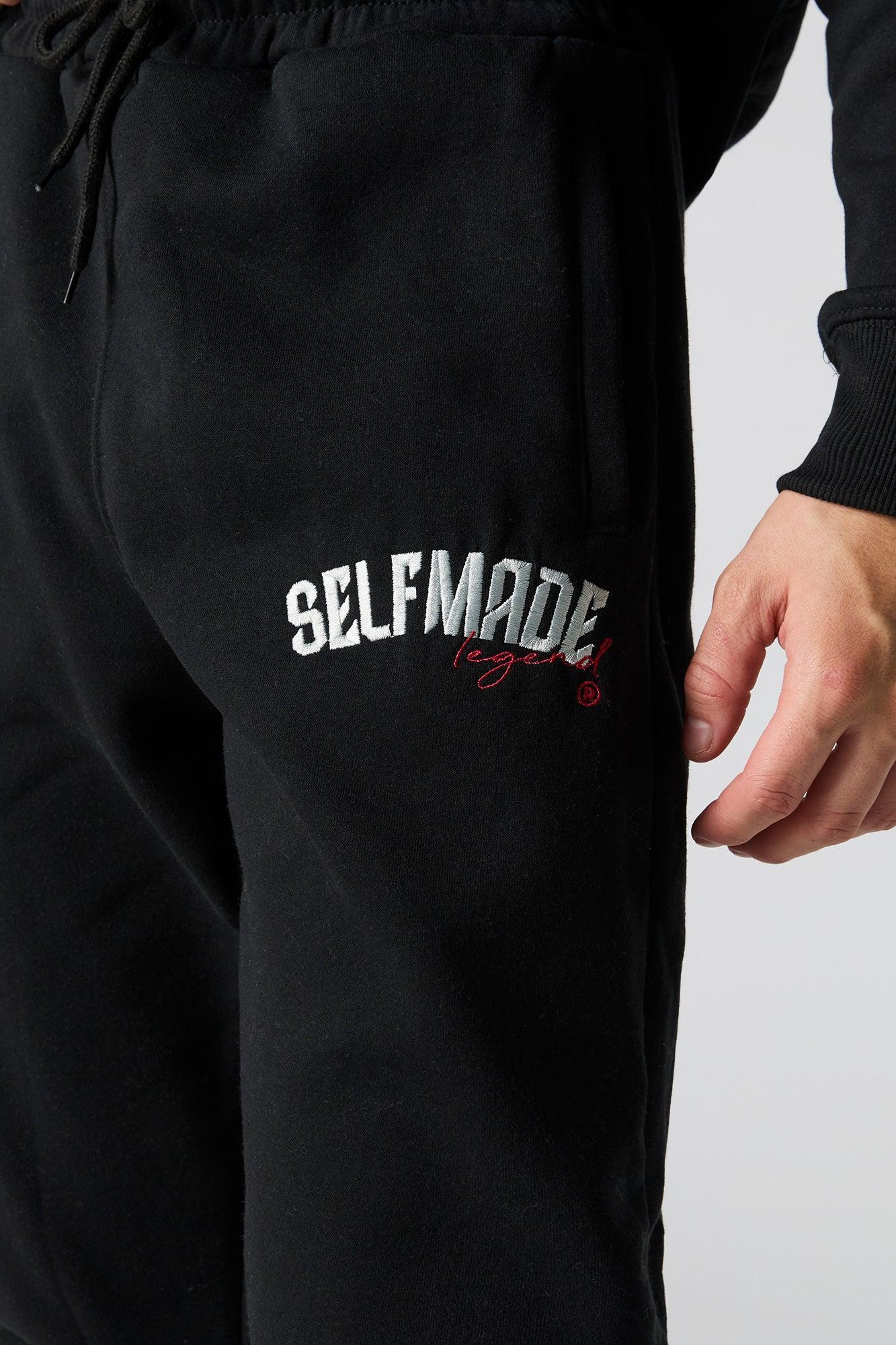 Self Made Legend Embroidered Fleece Jogger Male Product Image