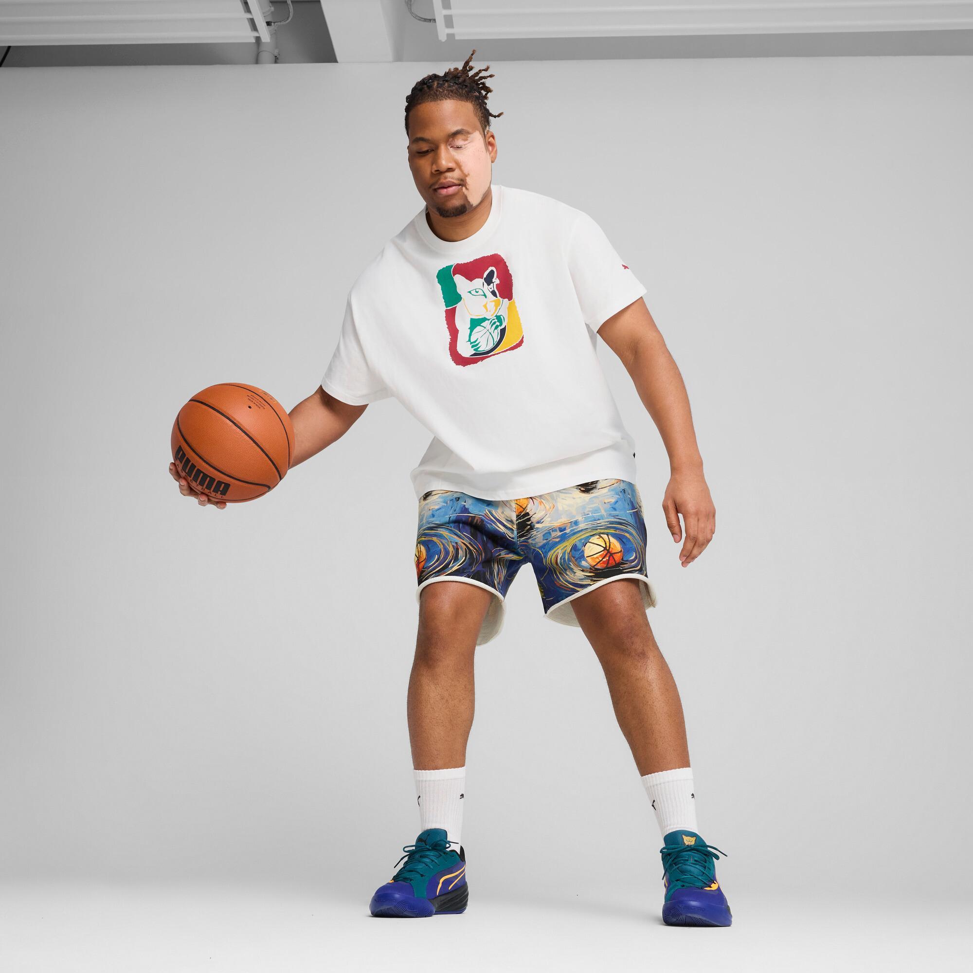 PUMA Dylan Exhibit Men's Basketball T-Shirt Product Image