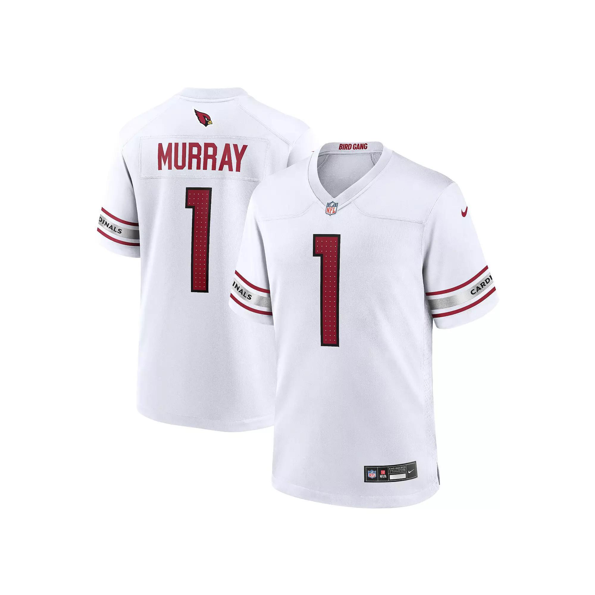 Men's Nike Kyler Murray White Arizona Cardinals Game Player Jersey, Size: Small Product Image