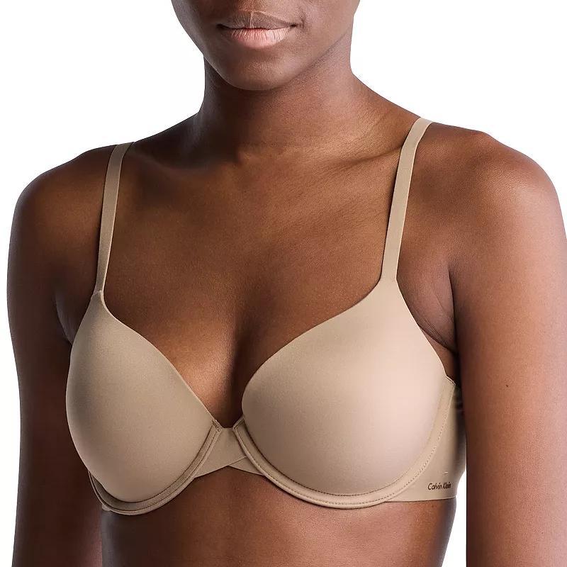 Calvin Klein Womens Perfectly Fit Lightly Lined Full Coverage Bra - Brown - 34B Product Image