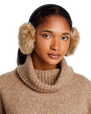 Womens Esme Tinsel Faux Fur Earmuffs Product Image