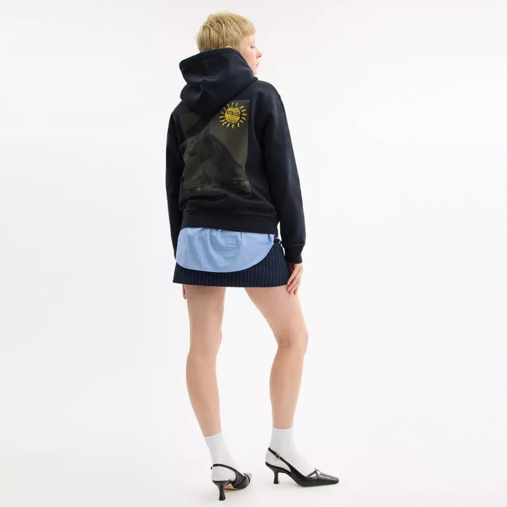 Collage Graphic Hoodie In Organic Cotton Product Image
