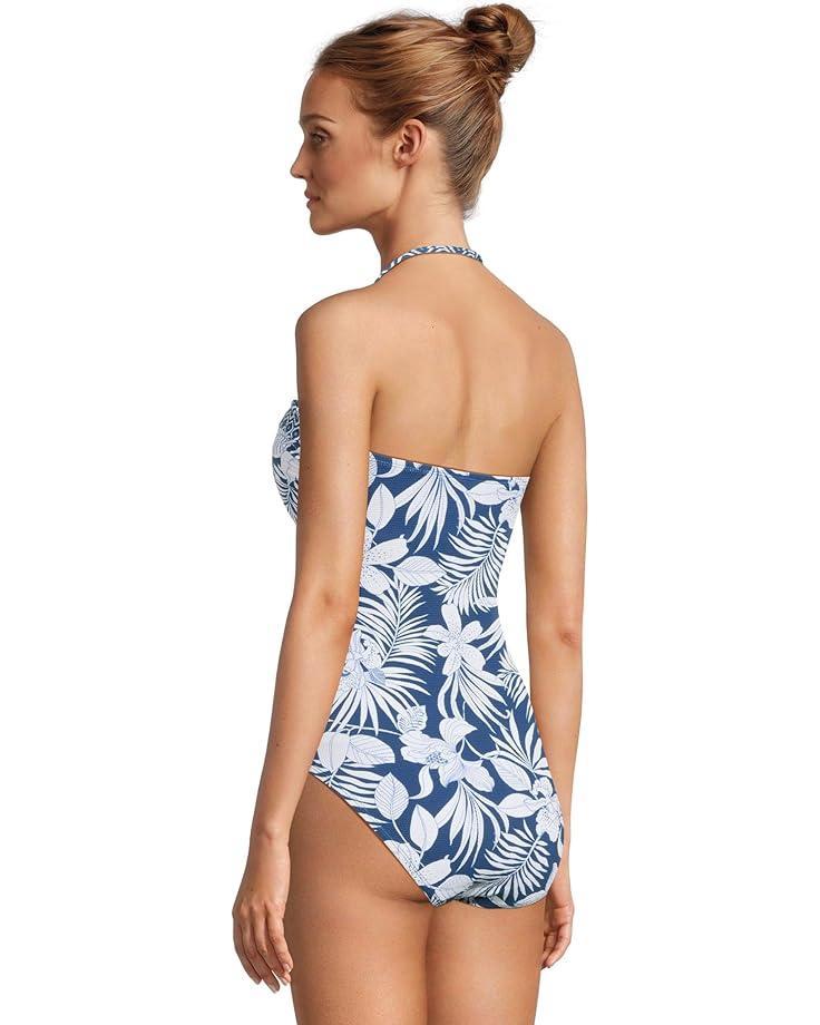 Palm Modern Mosaic Maillot 1Pc Product Image