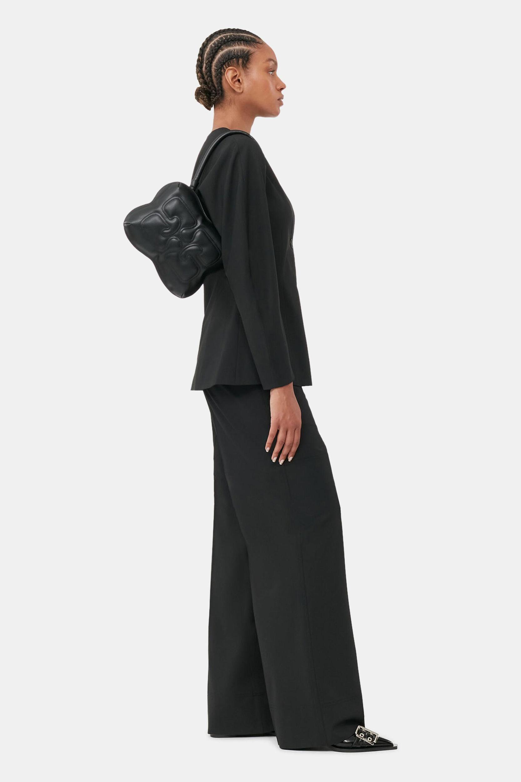Black Butterfly Top Handle Bag Product Image
