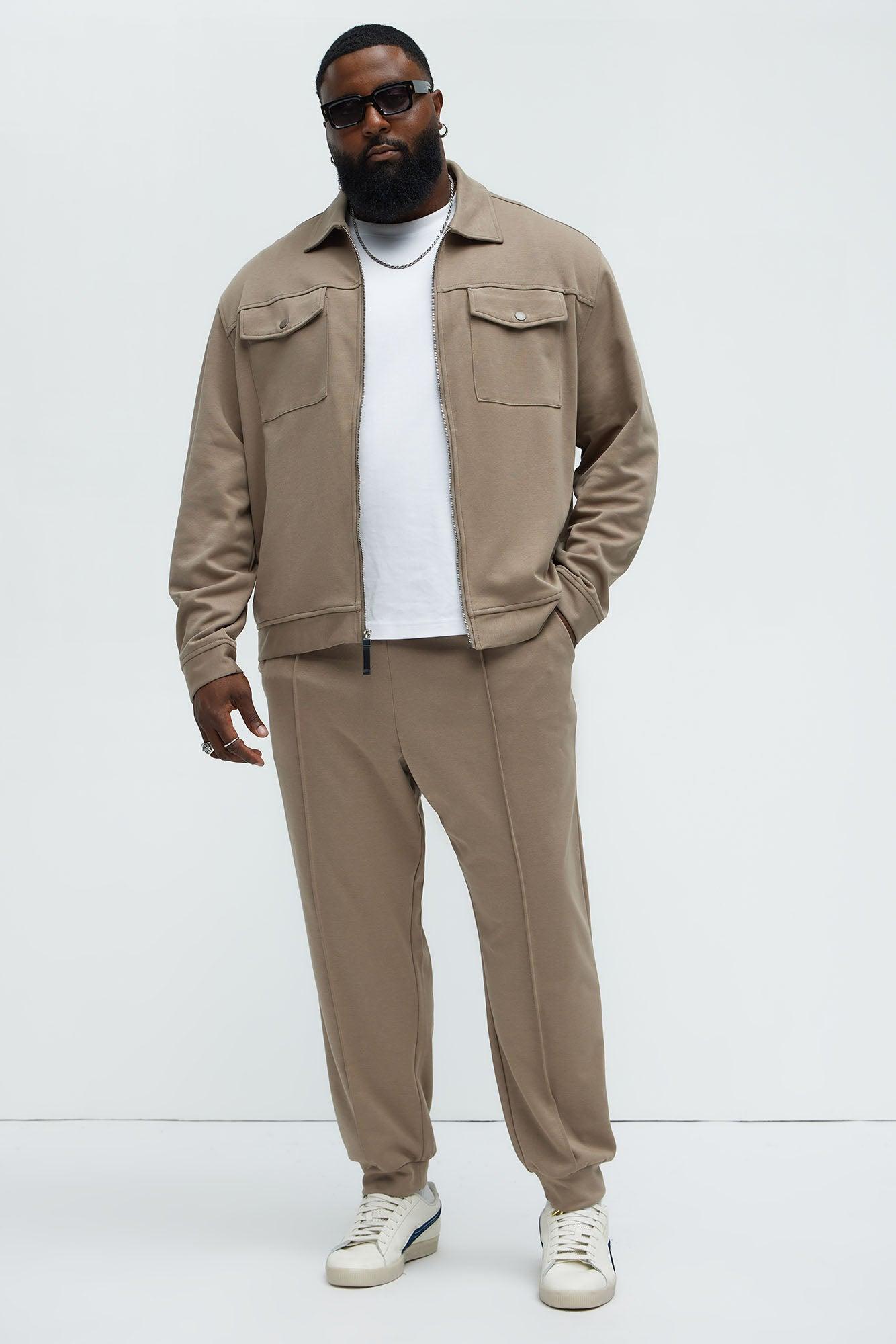 Ryan Interlock Jogger - Tan Product Image