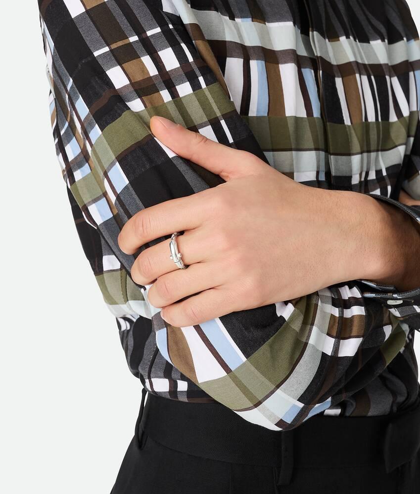 Men's Intreccio Ring in Silver Product Image