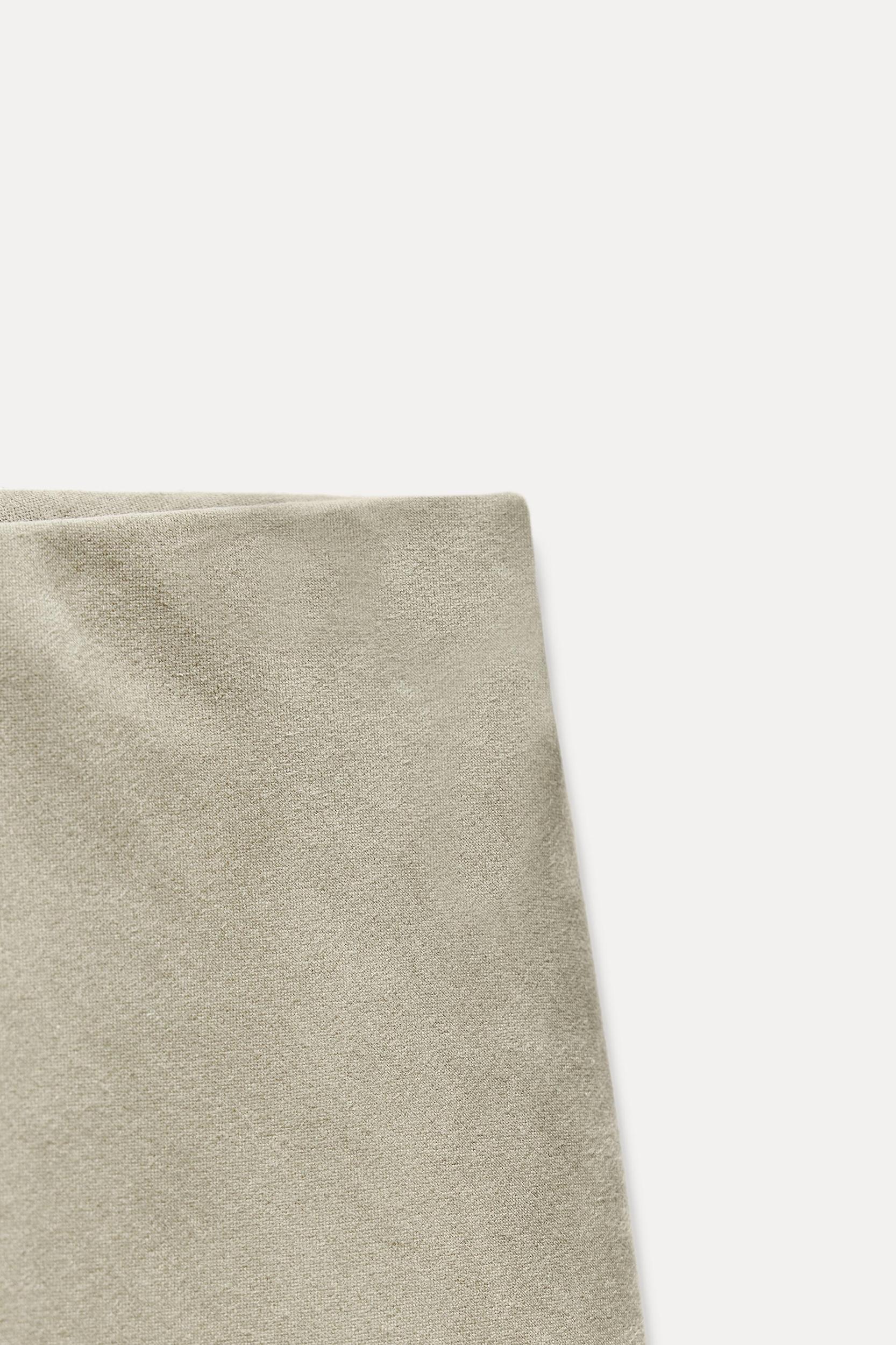 FAUX SUEDE MIDI SKIRT Product Image