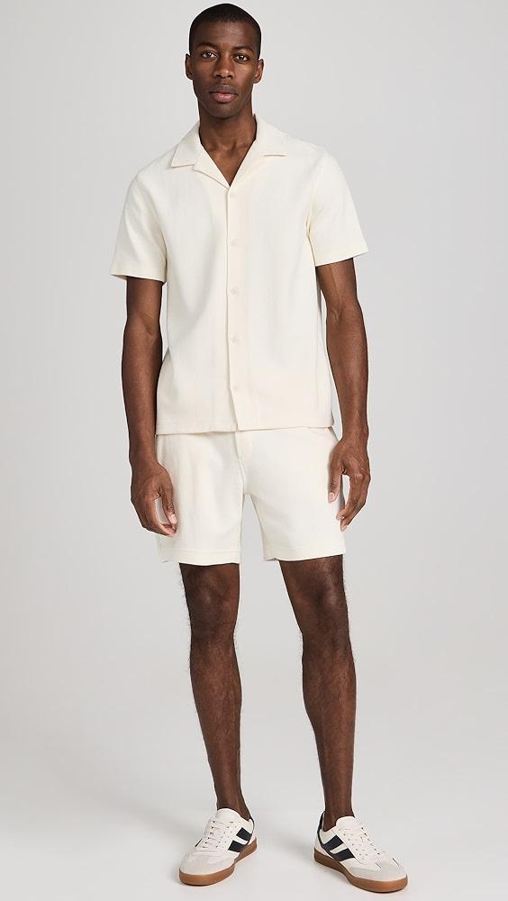 Vince Boucle Pull On Shorts 7" | Shopbop Product Image